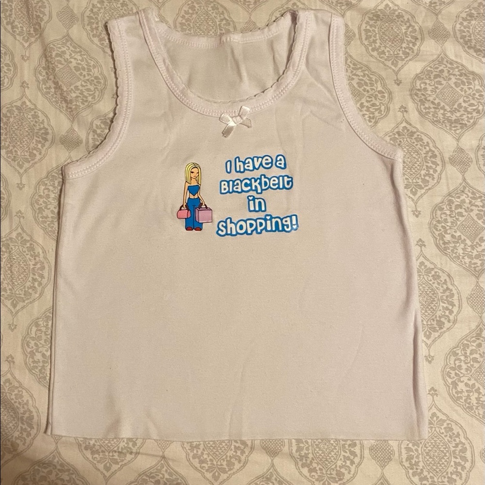 4onlyusa I have a black belt in shopping tank